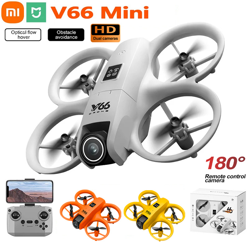 Top Rc Hobby Mini Xcub - New V66 Mini Drone HD Camera