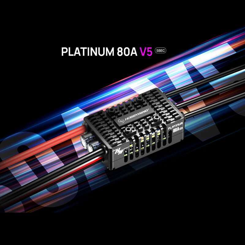Rc Hobby Helicopter - HOT Hobbywing PLATINUM-80A-V5 Brushless ESC, Suitable