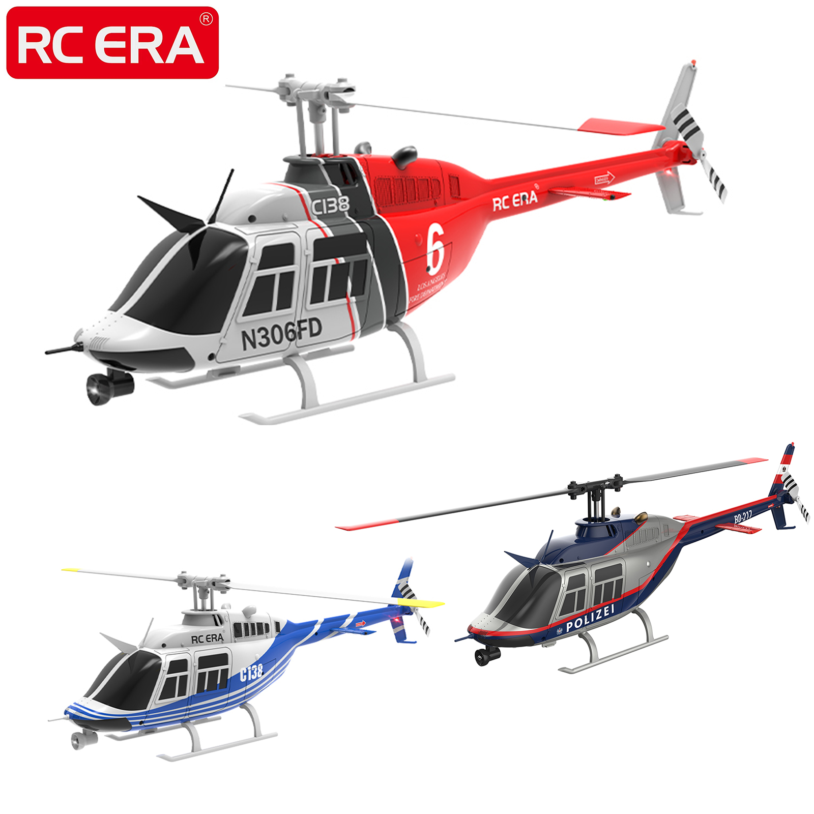 Rc Hobby Experts - RC ERA C138 BELL 206 Jet