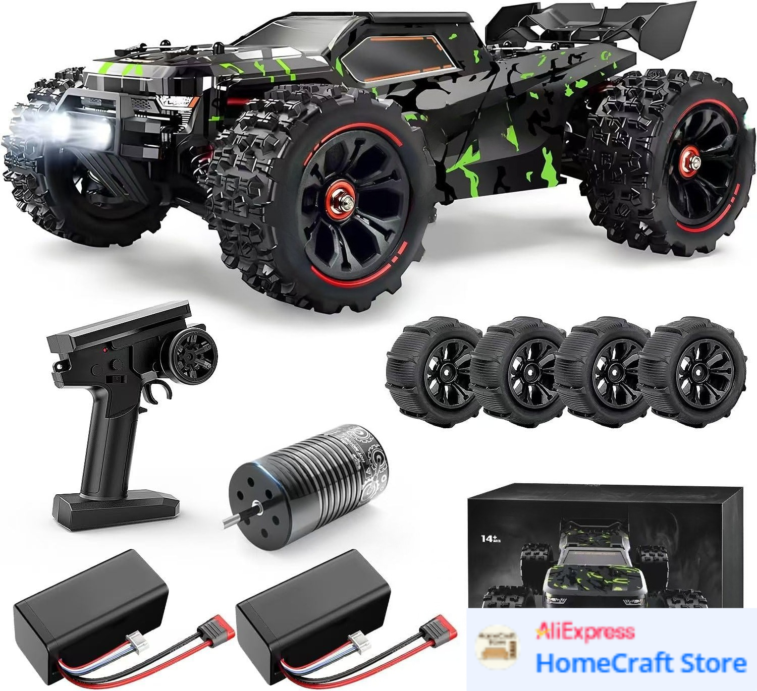 Rc Hobby Dump Truck - 1/14 Brushless RC Cars for Adults