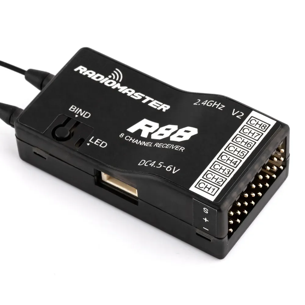 RadioMaster R88 V2.0 8ch SFHSS – Receiver Sbus 8Ch recenzja i cena