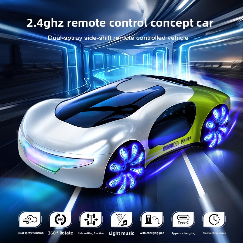 Magic Spray Music RC Stunt Car – Rc Hobby Tech Bali recenzja i cena