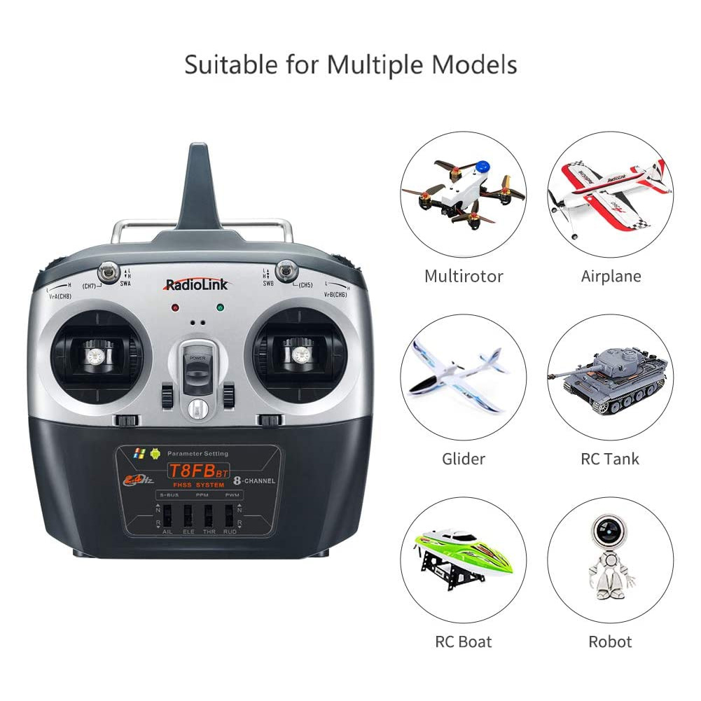 Radiolink T8FB V2 8CH RC Trans – Receiver Sbus 8Ch recenzja i cena