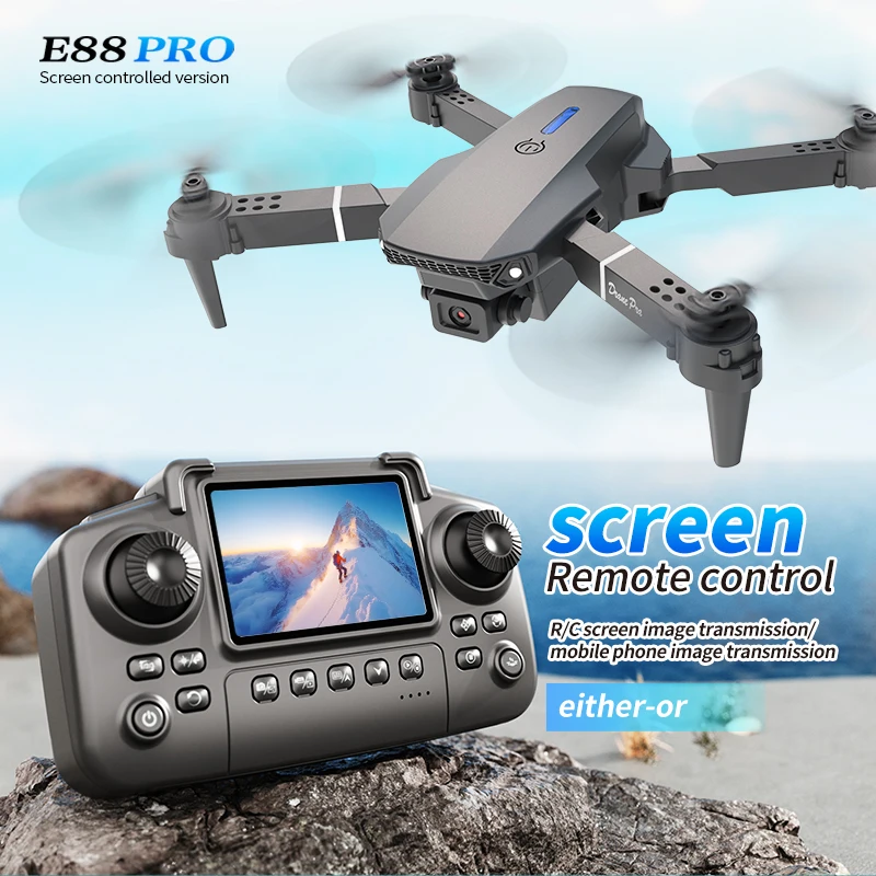 Professional E88 PRO Drone wit – Rc Hobby Helicopter recenzja i cena