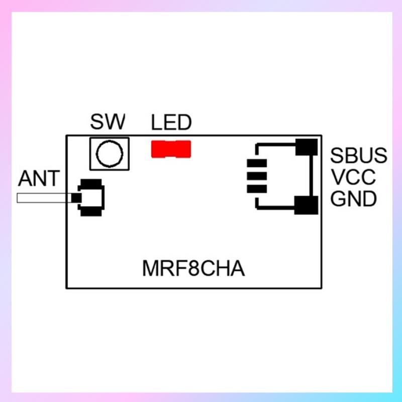 T23C MRF8CHA 2.4G AGF For Frsk – Receiver Sbus 8Ch recenzja i cena