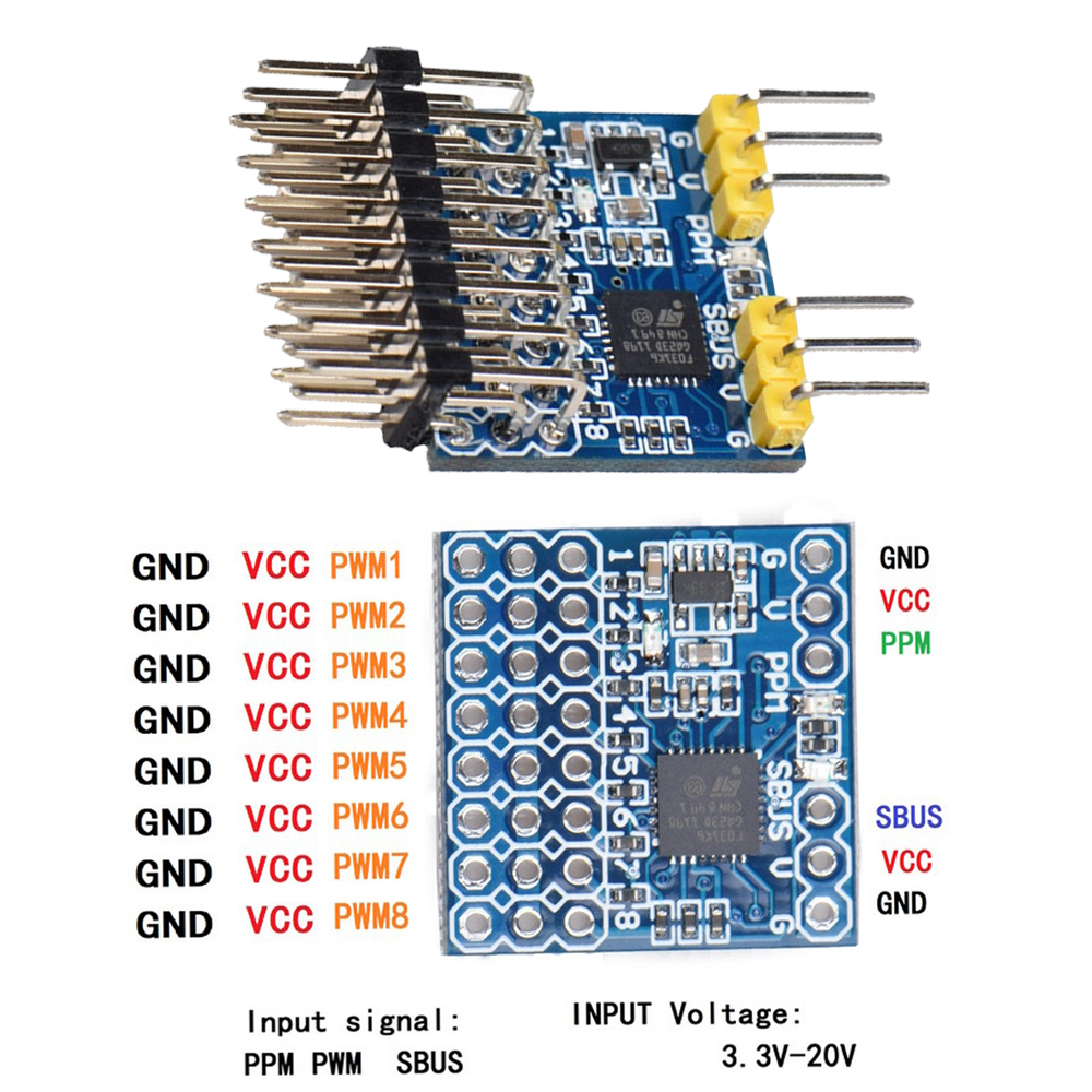 SPP-SBUS 8CH SPP Converter 15A – Receiver Sbus 8Ch recenzja i cena