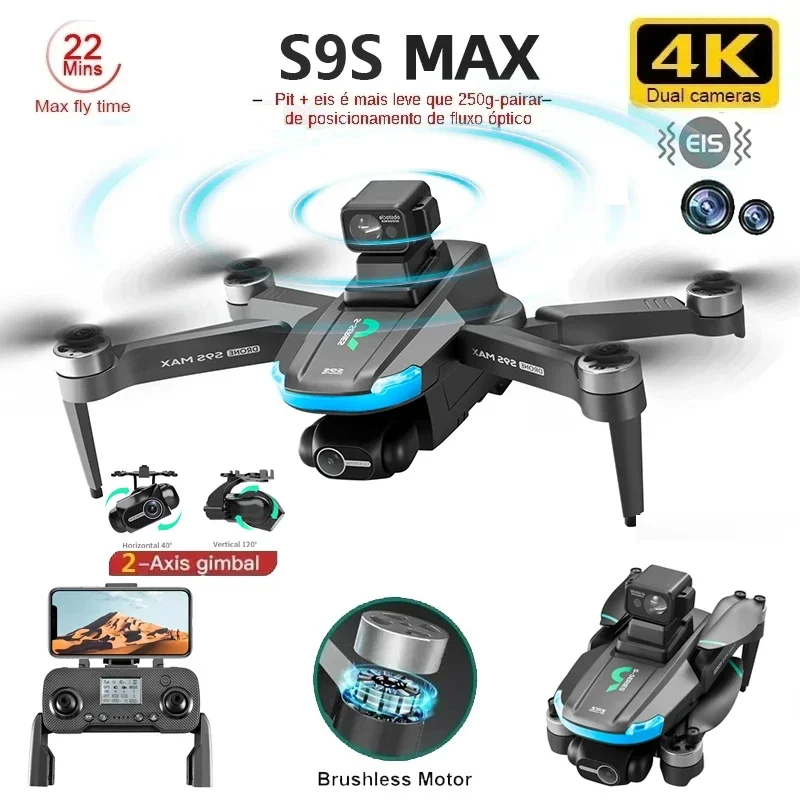 NEW S9S MAX MINI Drone 4K 2-Ax – Top Rc Hobby Mini Xcub recenzja i cena
