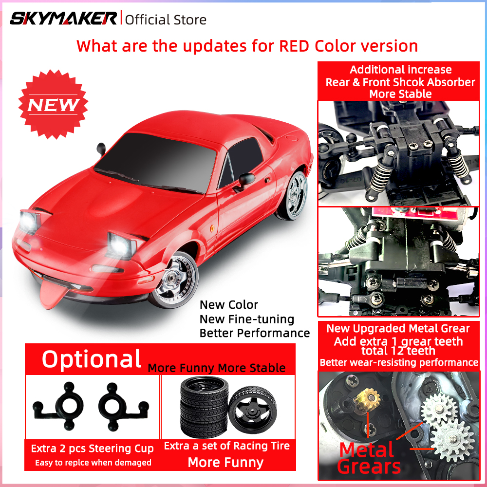 Skymaker 1/18 RC Drift Car LDR – Rc Hobby Tech Bali recenzja i cena