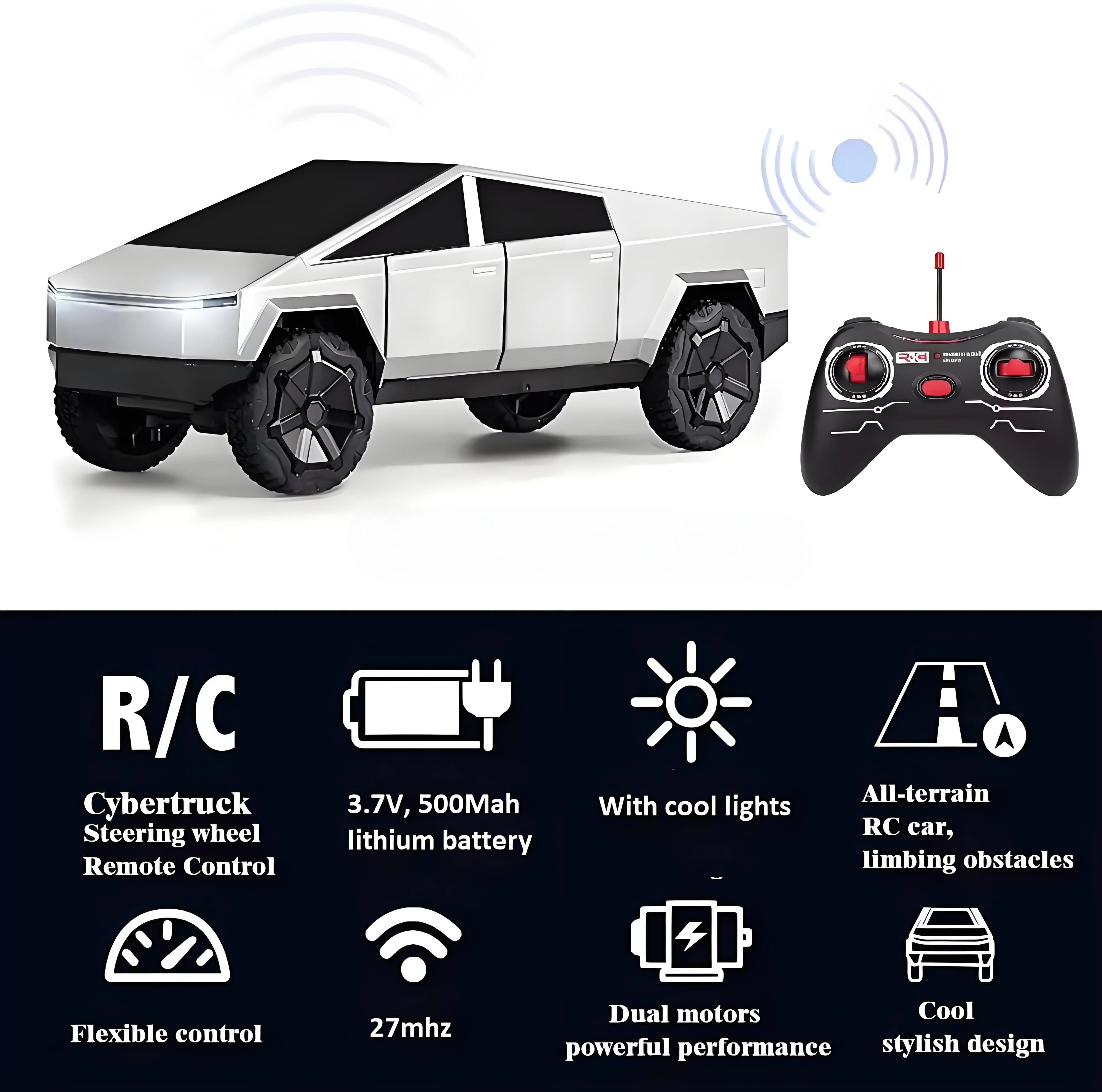 1:24 RC Cybertruck Pickup 4WD  – Rc Hobby Tech Bali recenzja i cena