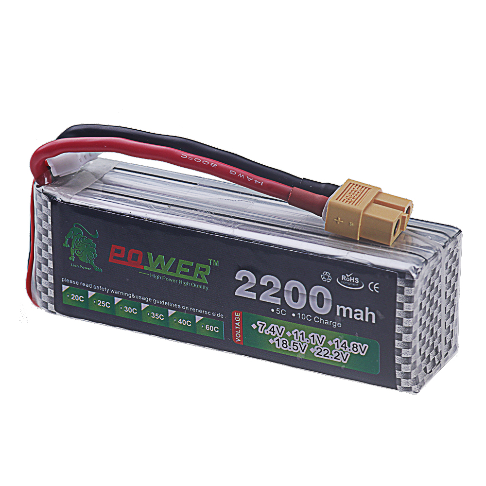 14.8V 2200mah Li-polyme Batter – Rc Hobby Helicopter recenzja i cena