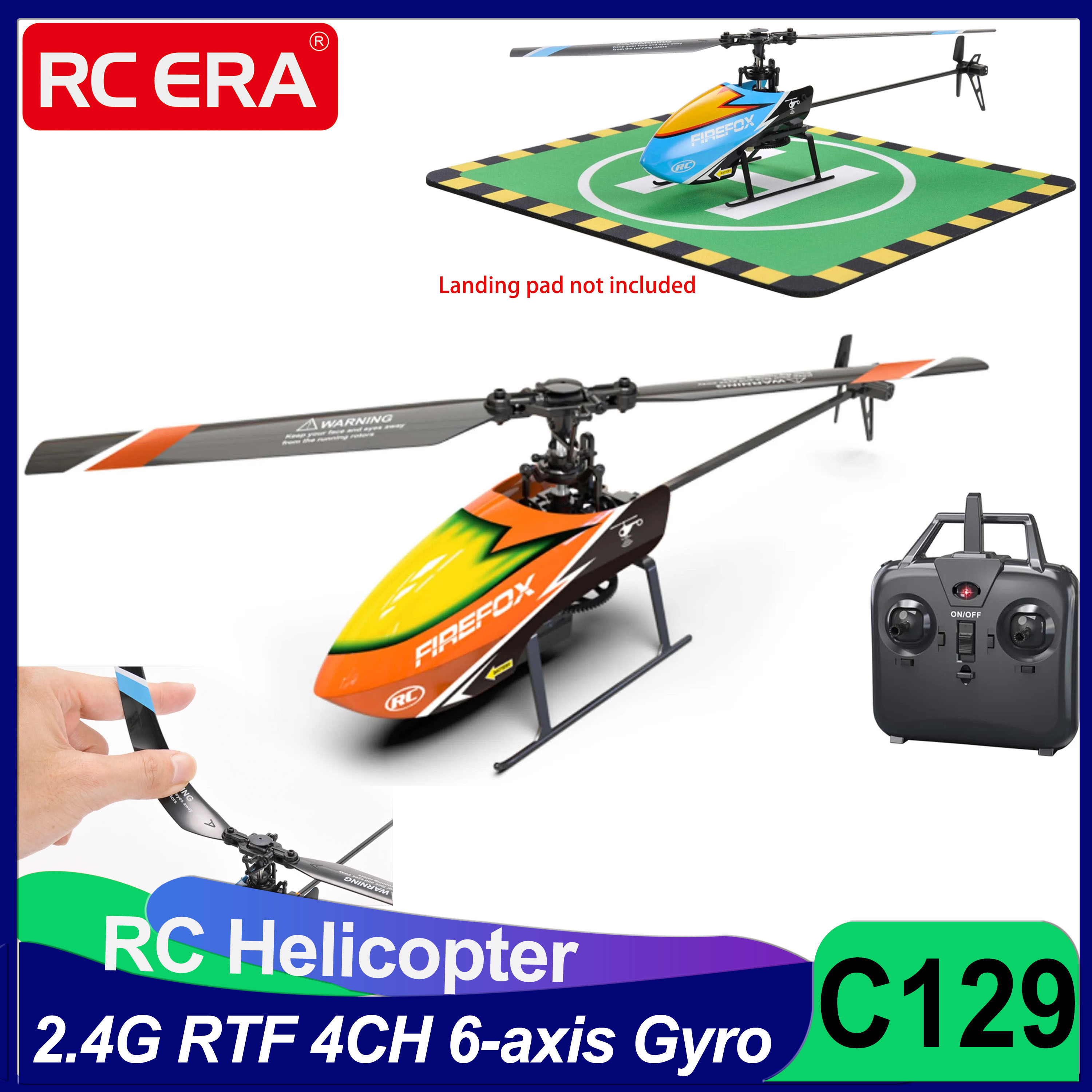 C129 RC Helicopter RTF 4CH 6-a – Rc Hobby Helicopter recenzja i cena