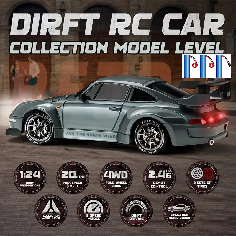 4WD RC Drift Car 2.4GHz 4x4 Ra – Rc Hobby Tech Bali recenzja i cena
