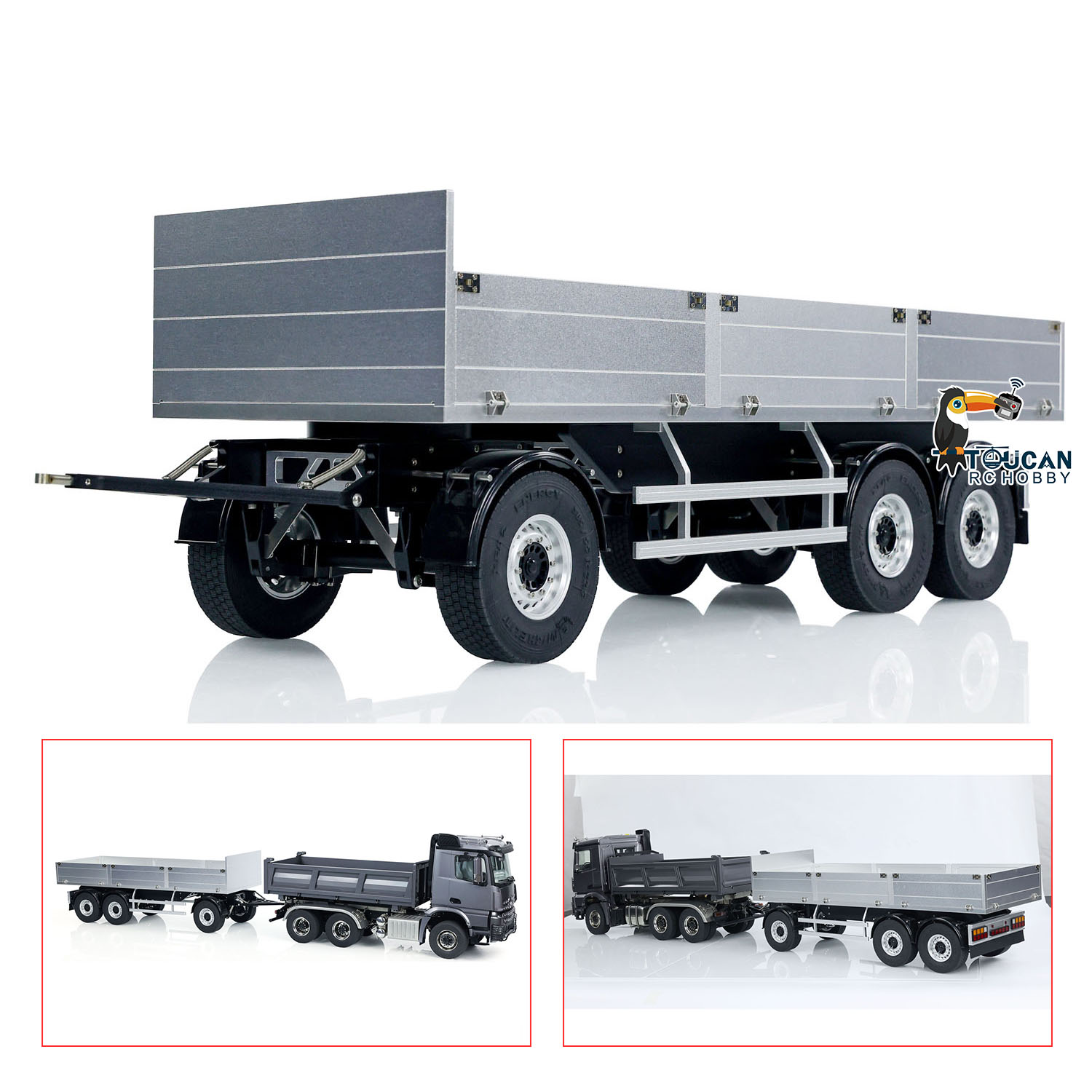 Degree 1/14 Metal 3 Axles Full – Rc Hobby Dump Truck recenzja i cena