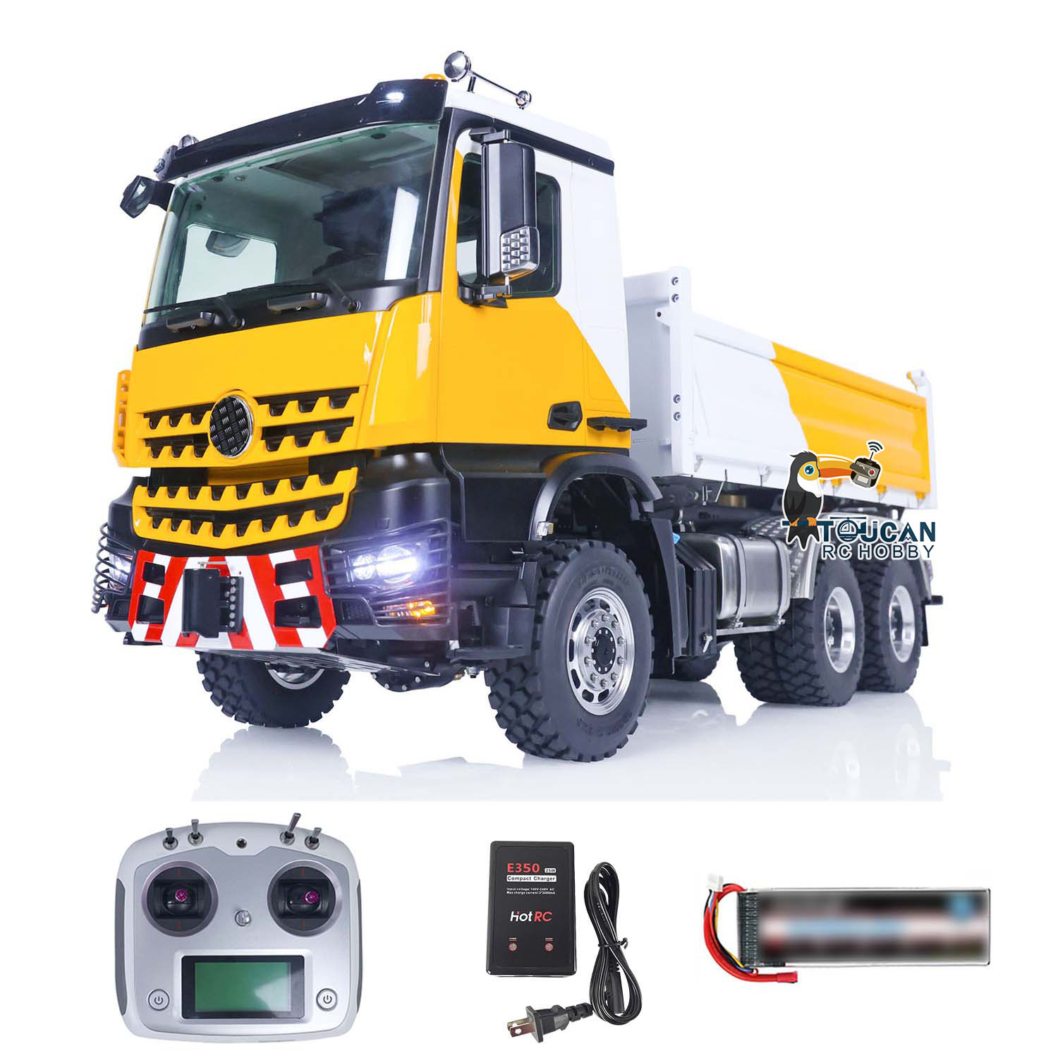 6x6 RTR LESU 1/14 RC Hydraulic – Rc Hobby Dump Truck recenzja i cena