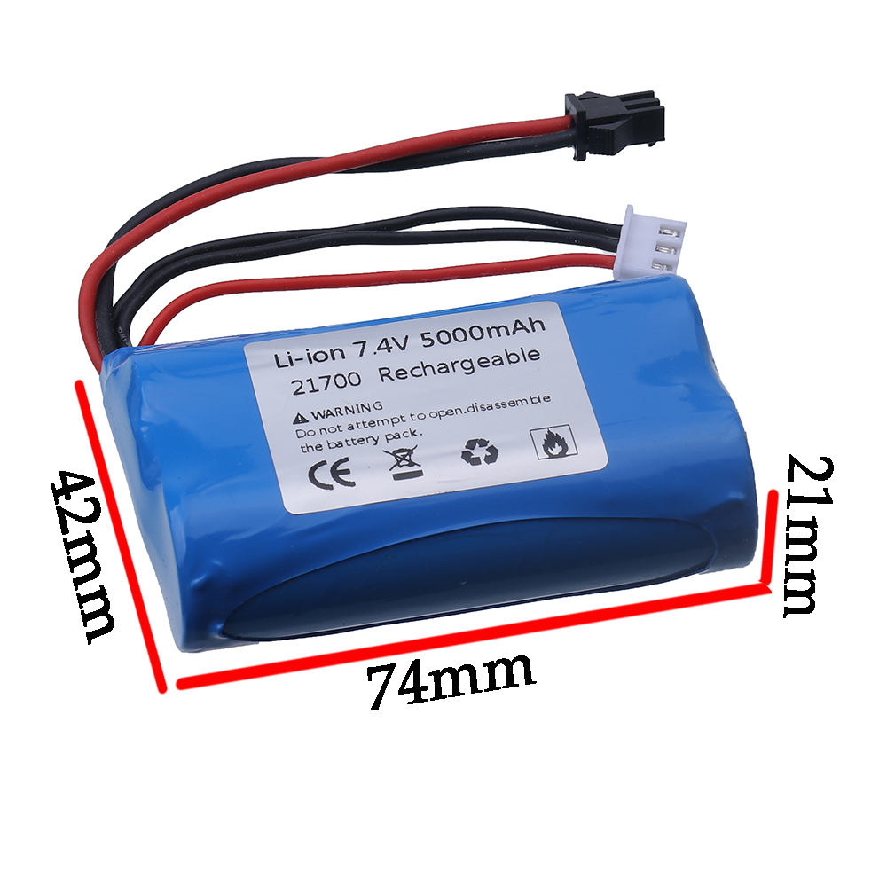 (SM Plug) 7.4V 5000mAH 21700 L – Rc Hobby Helicopter recenzja i cena