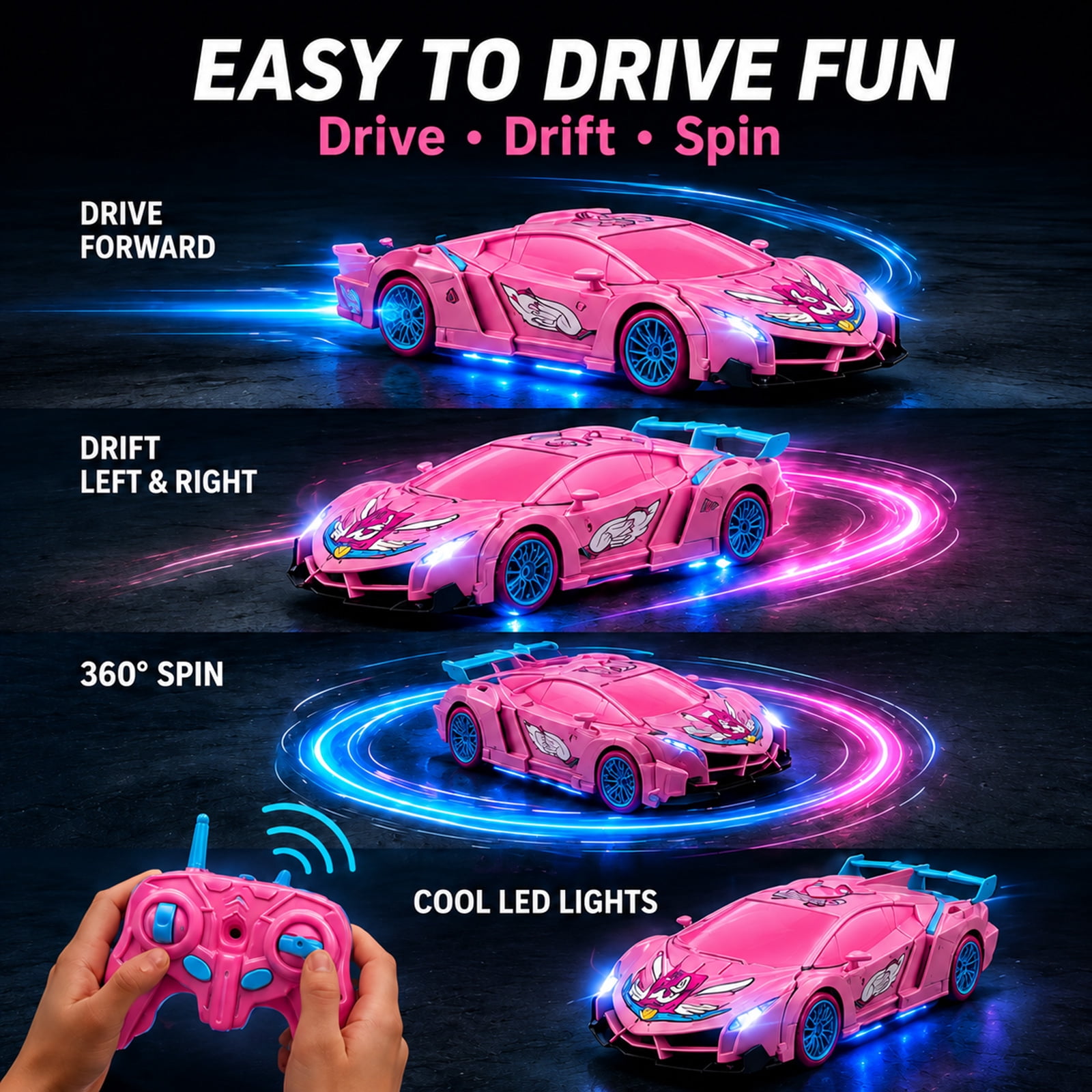 Unicorn RC Transforming Robot  – Rc Hobby Tech Bali recenzja i cena