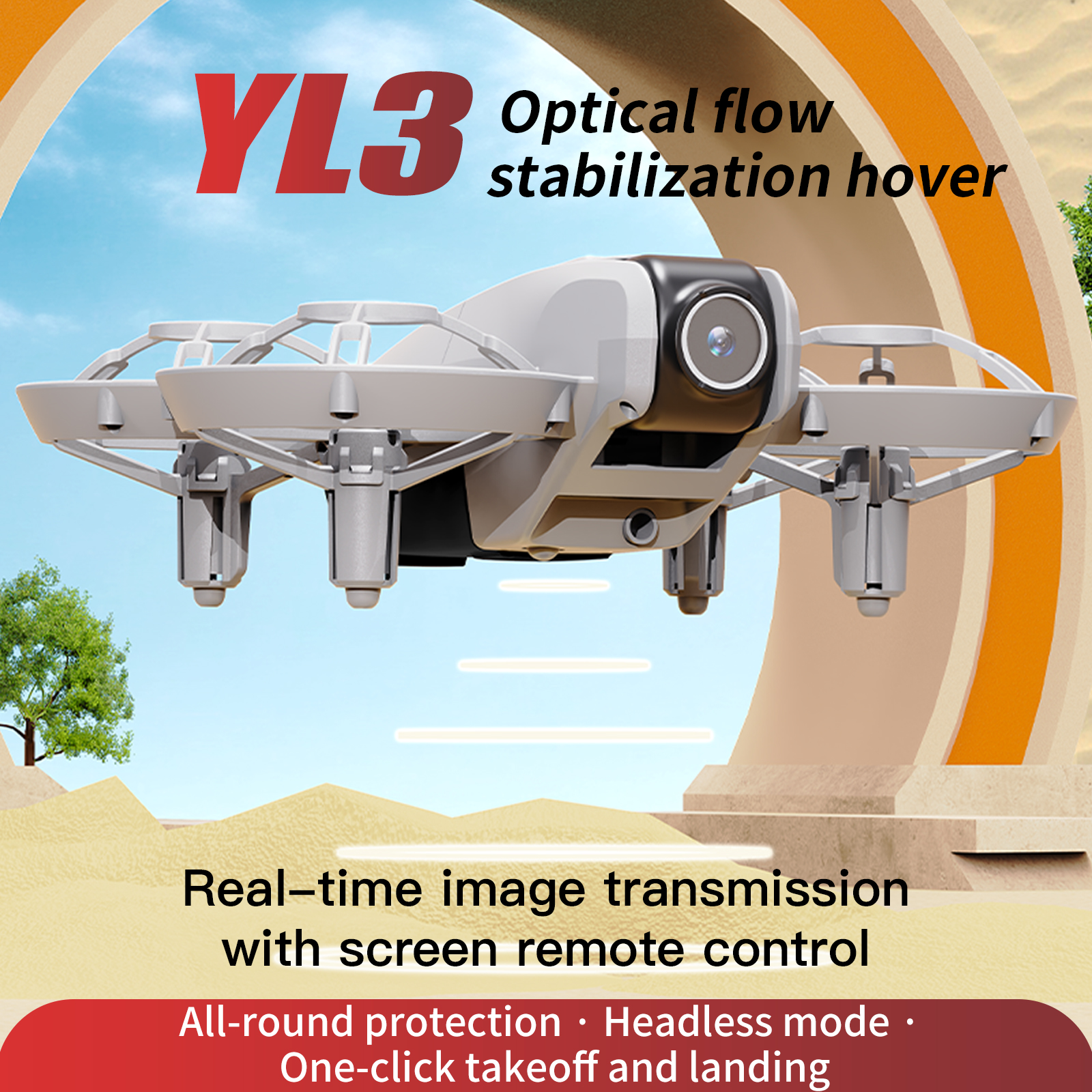 Optical Flow YT YL3 Mini Drone – Top Rc Hobby Mini Xcub recenzja i cena