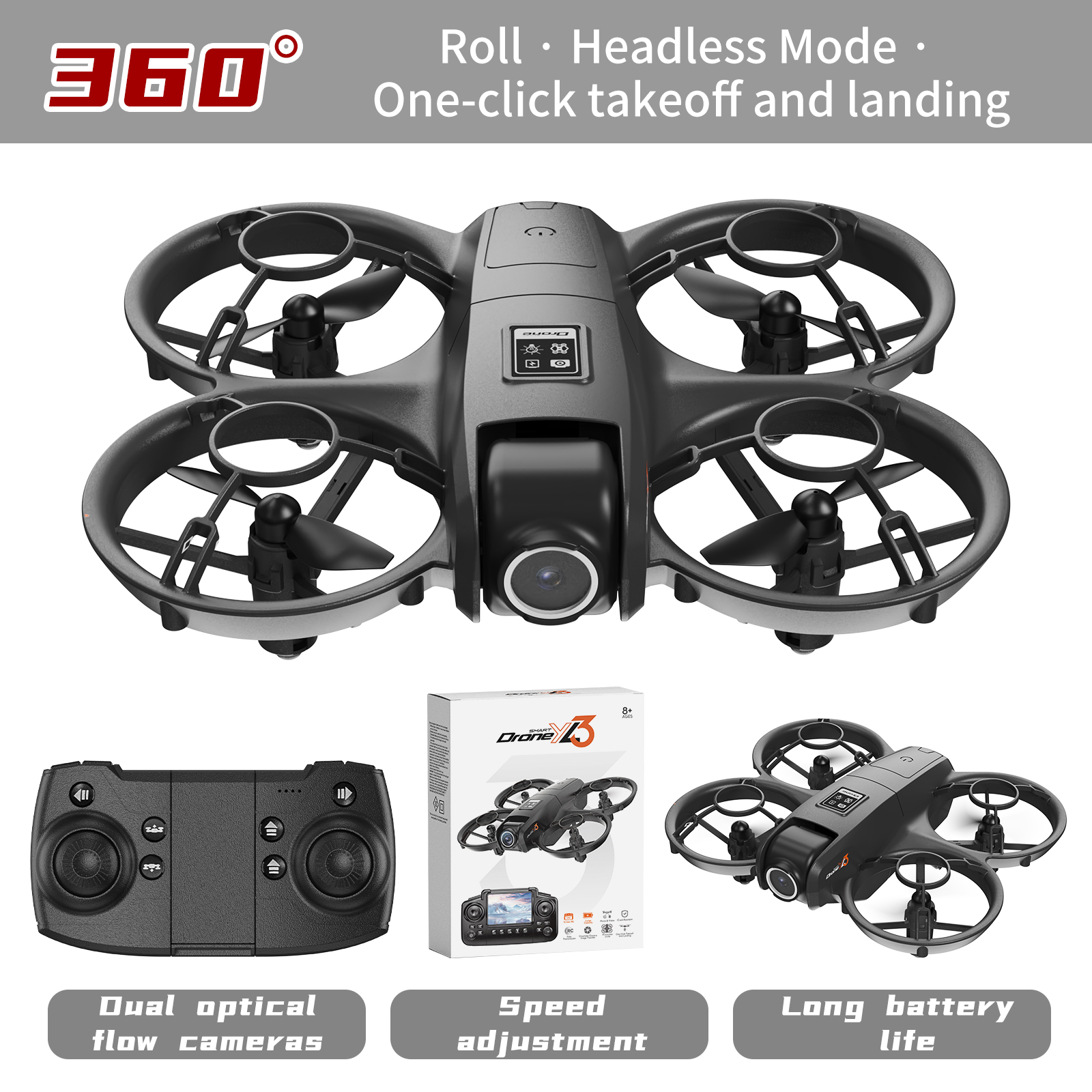 Optical Flow YT YL3 Mini Drone – Top Rc Hobby Mini Xcub recenzja i cena