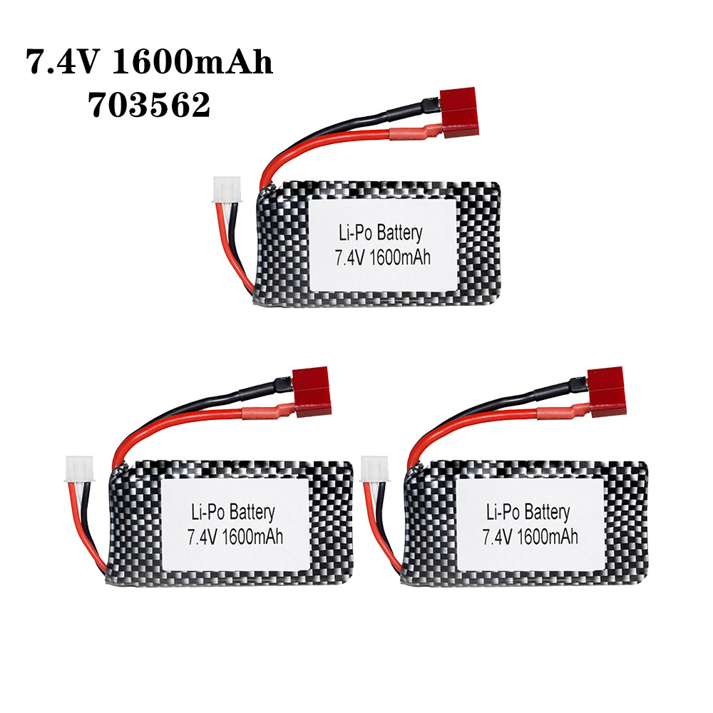 1/2/3pcs/Lot 7.4v 1600mah 7035 – Rc Hobby Helicopter recenzja i cena