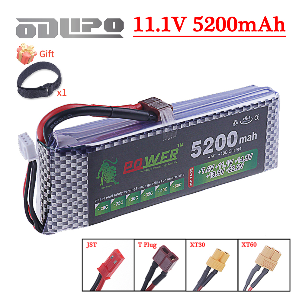 3S Lipo Battery 11.1V 5200mah  – Rc Hobbyking recenzja i cena